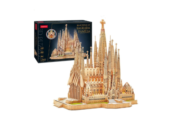 Sagrada Familia Cathedral - Hand-made Difficult  Puzzle