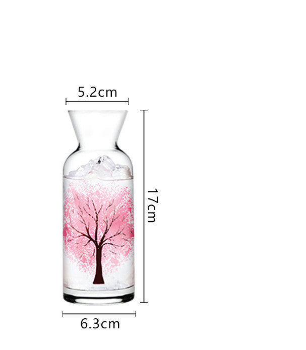 Color-changing cherry tree pitcher