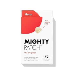 Hero Cosmetics Mighty Patch™  - Hydrocolloid Acne Pimple Patch for Covering Zits and Blemishes (72 Count)