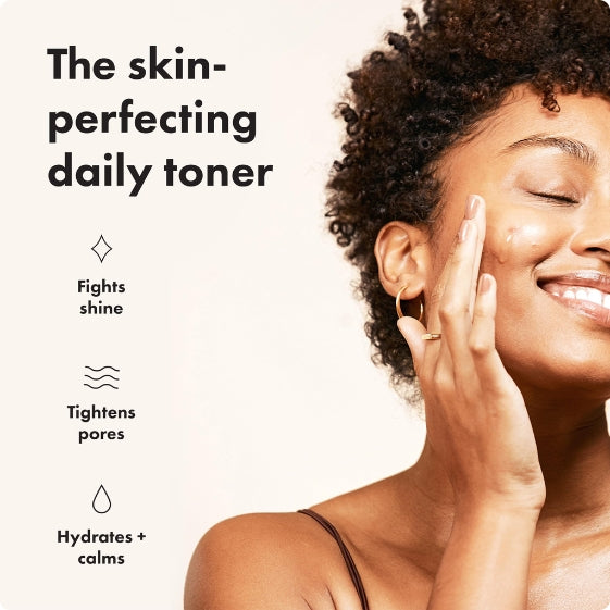 Clear Collective Balancing Capsule Toner from Hero Cosmetics - Daily Facial Toner for All Skin Types, Hydrating Serum for Redness Relief and Dry Skin, Fragrance and Paraben Free