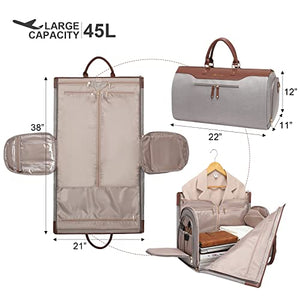 Convertible Garment Bag with Shoulder Strap