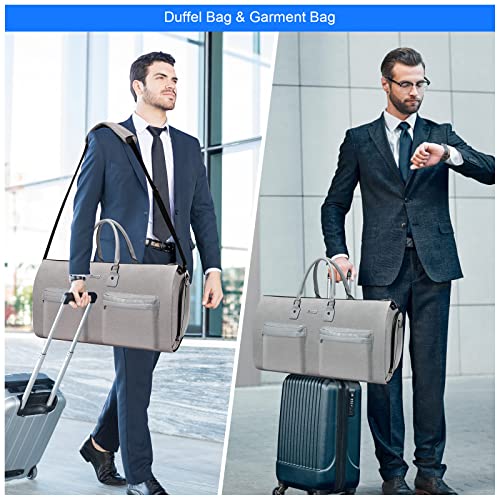 Convertible Garment Bag with Shoulder Strap