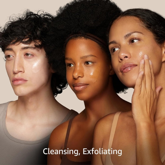 Clear Collective Exfoliating Jelly Cleanser - Gentle Daily Foam Facial Cleanser, Removes Oil and Dead Skin, Fragrance/Paraben Free