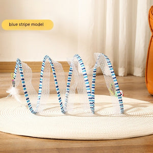 Self-play Cat Hunting Spiral Tunnel Toy