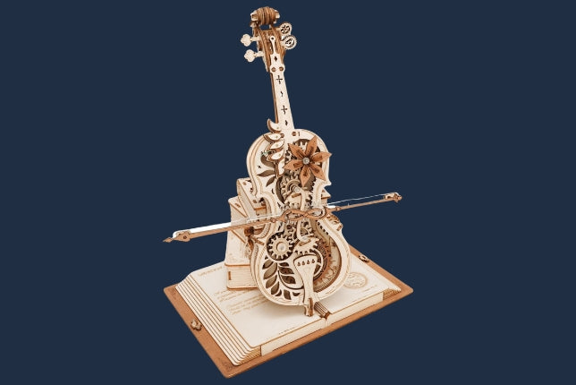 Cello music box puzzle