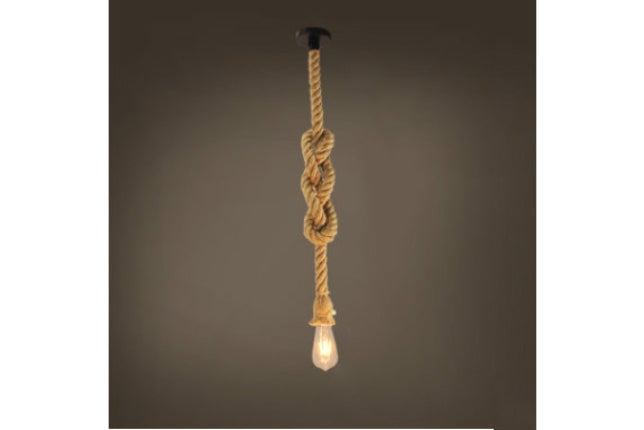 Rope chandelier-nostalgic lamps