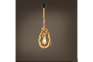 Rope chandelier-nostalgic lamps