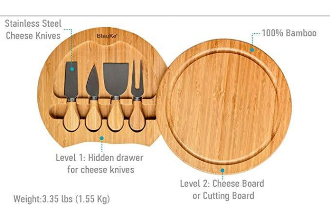 Bamboo Cheese Board