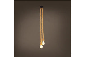 Rope chandelier-nostalgic lamps