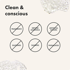 Clear Collective Exfoliating Jelly Cleanser - Gentle Daily Foam Facial Cleanser, Removes Oil and Dead Skin, Fragrance/Paraben Free