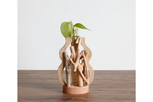 Pure Handwork Wooden Vase