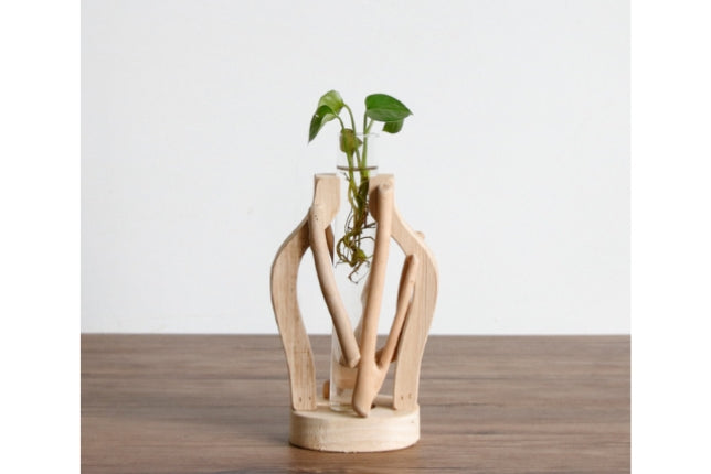 Pure Handwork Wooden Vase