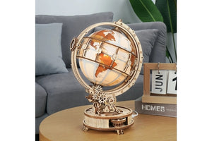 Luminous Globe 3D Wooden Puzzle