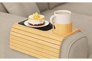 Modern Minimalist Bamboo Sofa Tray