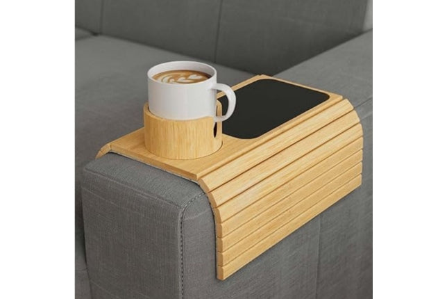 Modern Minimalist Bamboo Sofa Tray