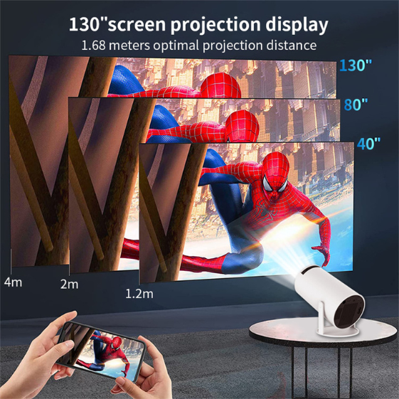 Portable Home Video Projector